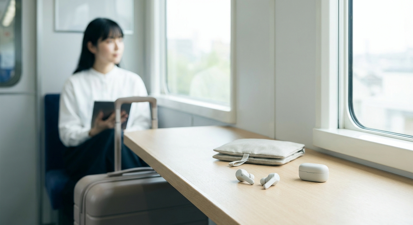 【飛行機に持ち込める】ワイヤレスイヤホンおすすめ。長時間フライト向けノイキャンモデルを比較