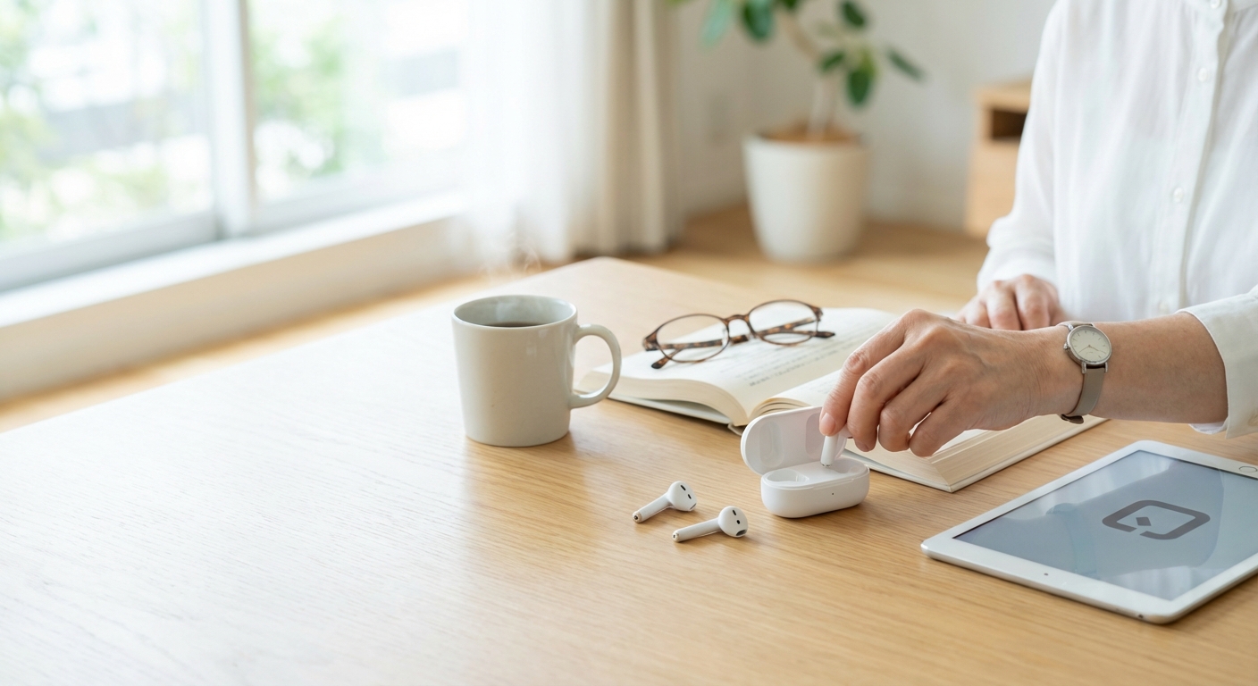 【高齢者向け】テレビの音もくっきり!落とさない・操作が簡単なワイヤレスイヤホン選び