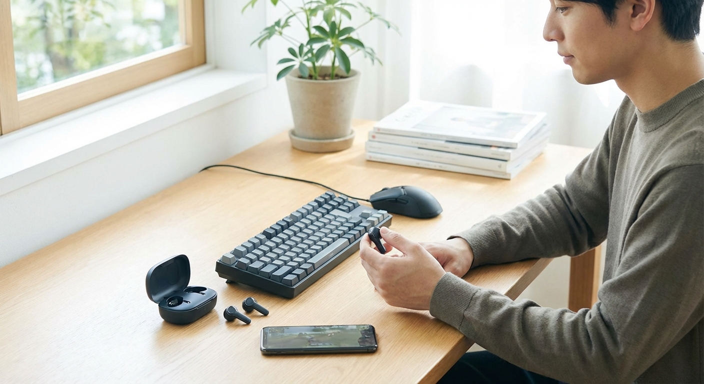 【FPSゲーマー専用】音ズレで撃ち負けない!『遅延なし』で勝つための低遅延ワイヤレスイヤホン厳選