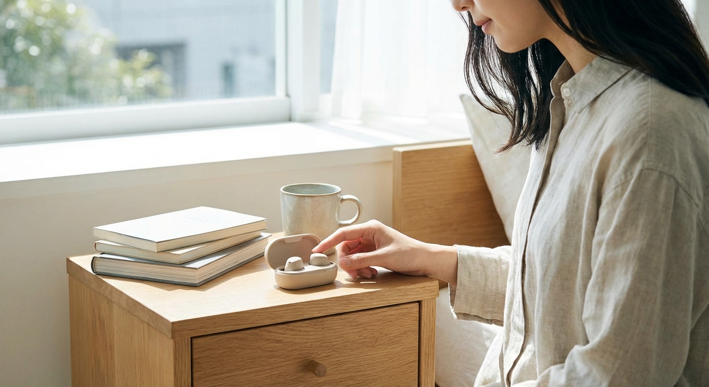 【寝ホン】横向きでも耳が痛くならない!睡眠特化型ワイヤレスイヤホンの選び方
